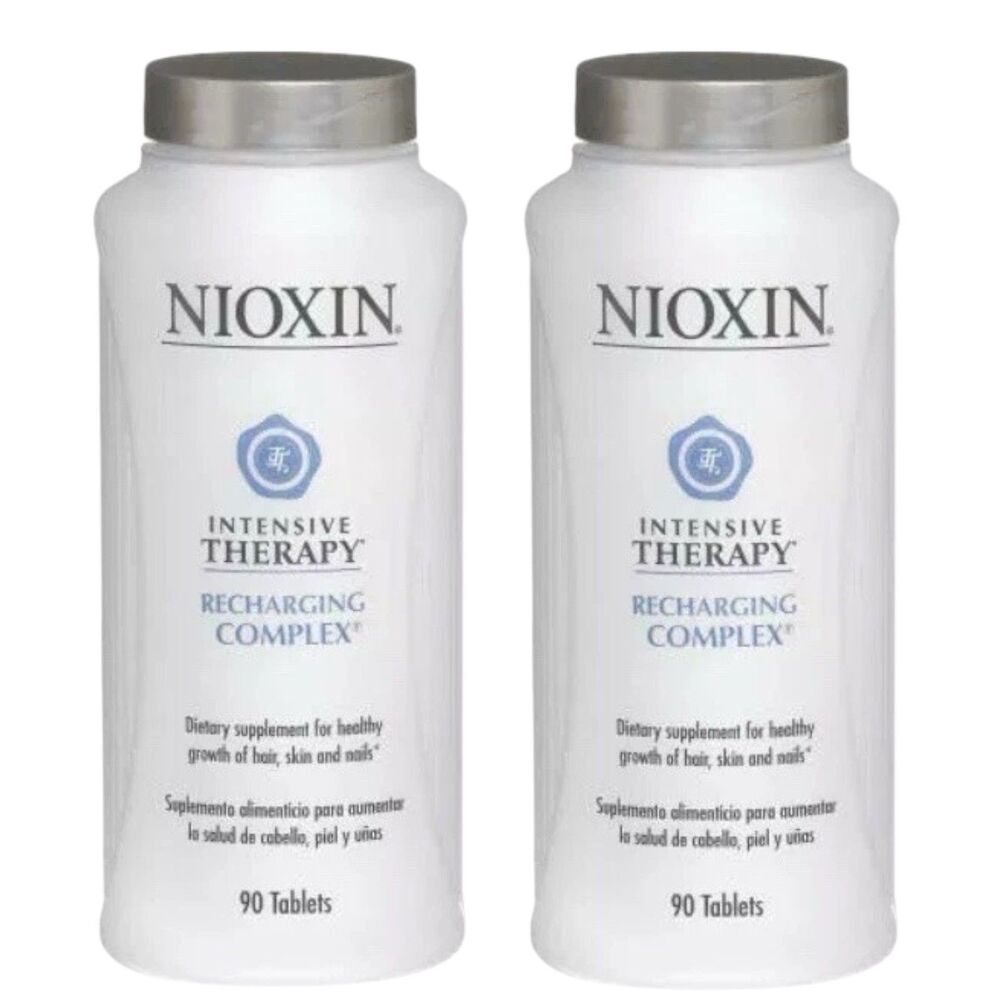 NIOXIN 90 day Intensive Therapy Recharging Complex, 2 Pack